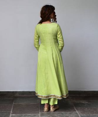 Saavan Green Anarkali Set 4