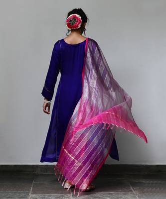 Jamuun Purple Kurta Set 4