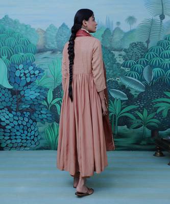 Gauri Pink Anarkali Set 2
