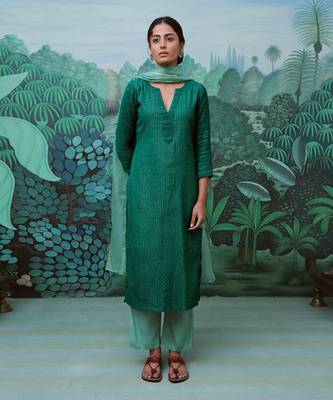 Nargis Green Kurti Set 1