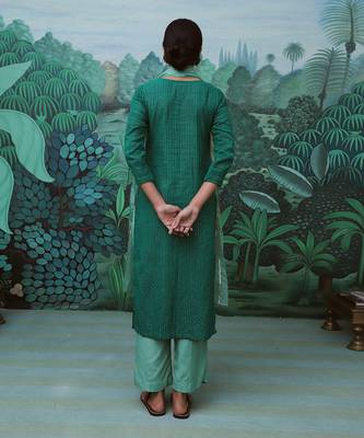 Nargis Green Kurti Set 2