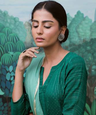 Nargis Green Kurti Set 5