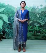 Nirjara Blue Kurti Set