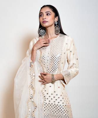Ivory Sharara Set 3