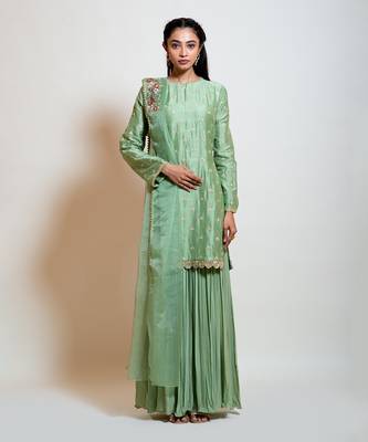 Pista Green Suit Set 1