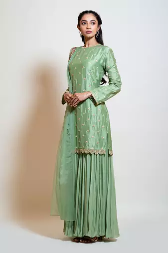 Pista Green Suit Set