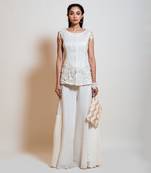 Pearl White Waistcoat Set