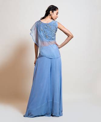 Light Blue Cape Set 4