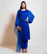 Electric Blue Suit Set