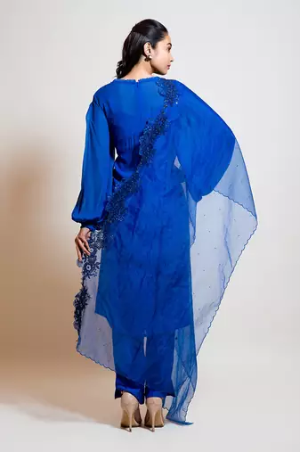 Electric Blue Suit Set