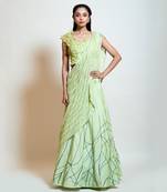 Lime Green Lehenga Set