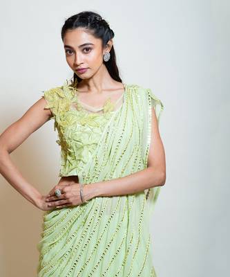 Lime Green Lehenga Set 3