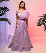 Lavender Lehenga Set