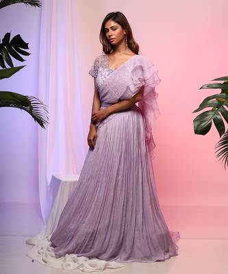 Lavender Lehenga Set 2