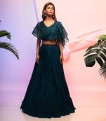 Midnight Wings Lehenga Set