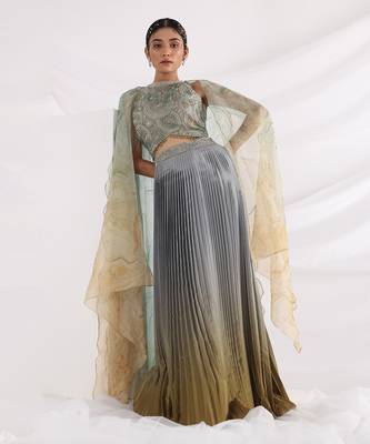 Marbellous Cape Skirt Set 1