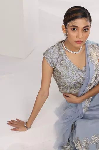 Trail In The Sky Lehenga Set