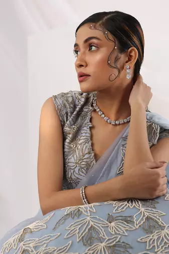 Trail In The Sky Lehenga Set
