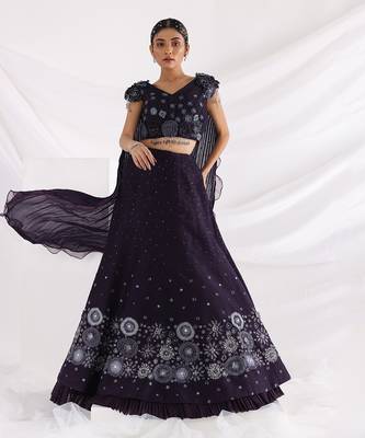 Begonia Lehenga Set 1