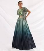 Lucia Green Jacket Set