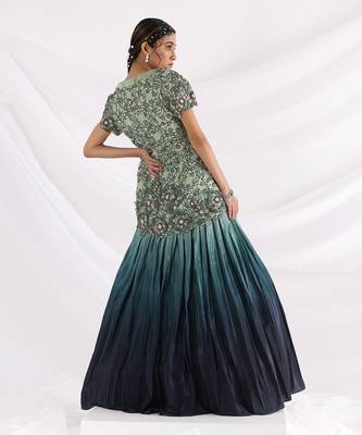 Lucia Green Jacket Set 4