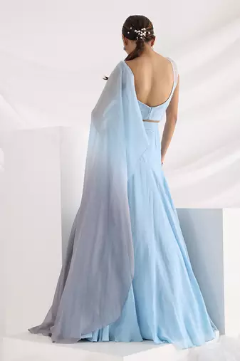Dew Of The Sea Lehenga Set