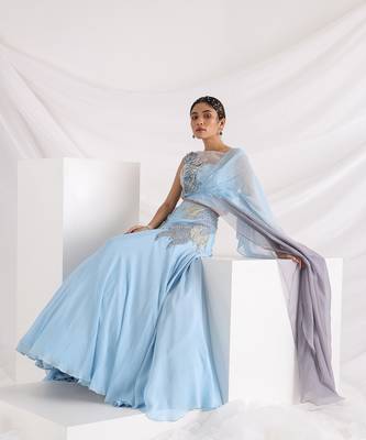 Dew Of The Sea Lehenga Set 3