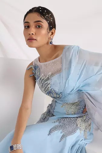 Dew Of The Sea Lehenga Set