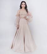 Champange Fishcut Lehenga