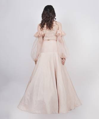 Champange Fishcut Lehenga 4