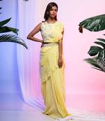 Calla Draped Saree Set