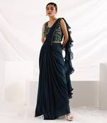 Alida Draped Saree Set