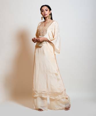 Ivory Kaftan Set 1