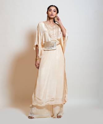 Ivory Kaftan Set 2