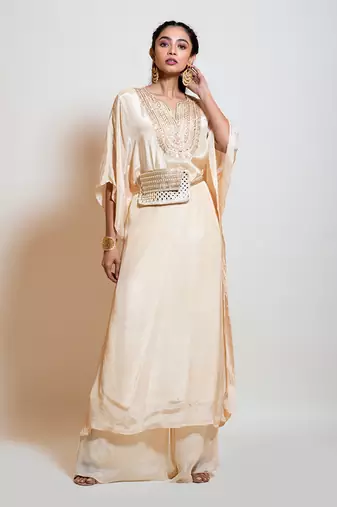 Ivory Kaftan Set