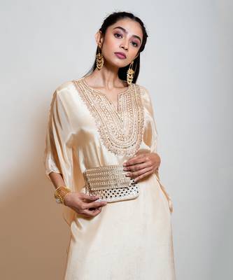 Ivory Kaftan Set 3