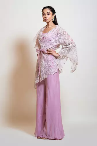 Lavender Jacket Set