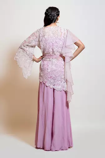 Lavender Jacket Set