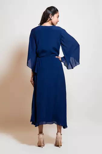 Navy Blue Kaftan