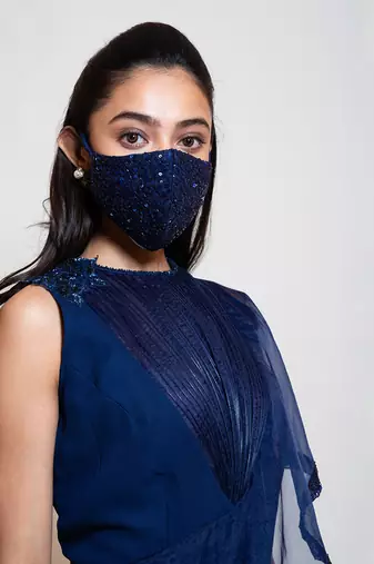 Midnight Blue Layer Jumpsuit