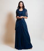 Navy Blue Jacket Set