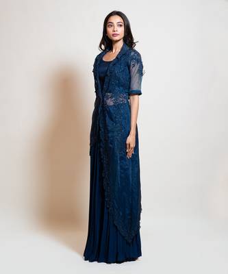 Navy Blue Jacket Set 2