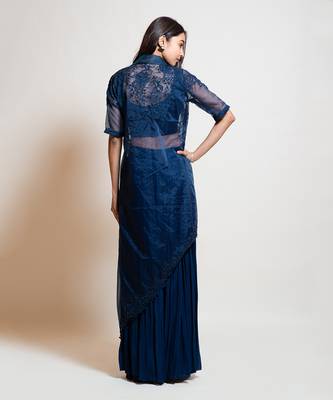 Navy Blue Jacket Set 4