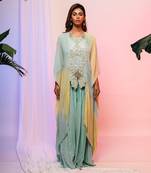 Palm Springs Shaded Kaftan Set