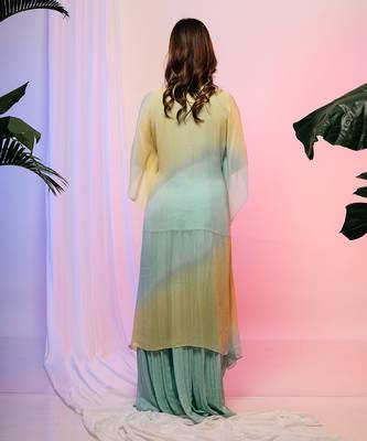 Palm Springs Shaded Kaftan Set 3