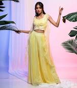 Bloom Ruffled Jacket Set