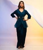 Infinity Peplum Jacket Set