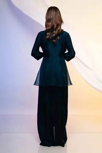 Infinity Peplum Jacket Set