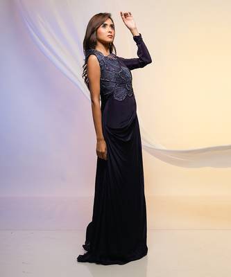 Haze Draped Dress 2