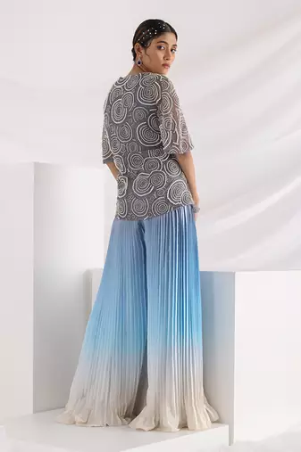 Sign Of The Painted Pearls Jacket Set